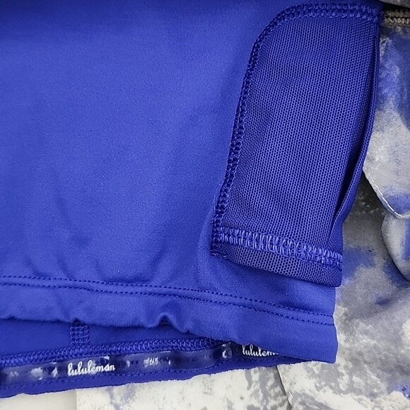 Lululemon Run Pace Setter Skort Milky Way Multi Print Black Pigment Size 8 Reg - Picture 11 of 16